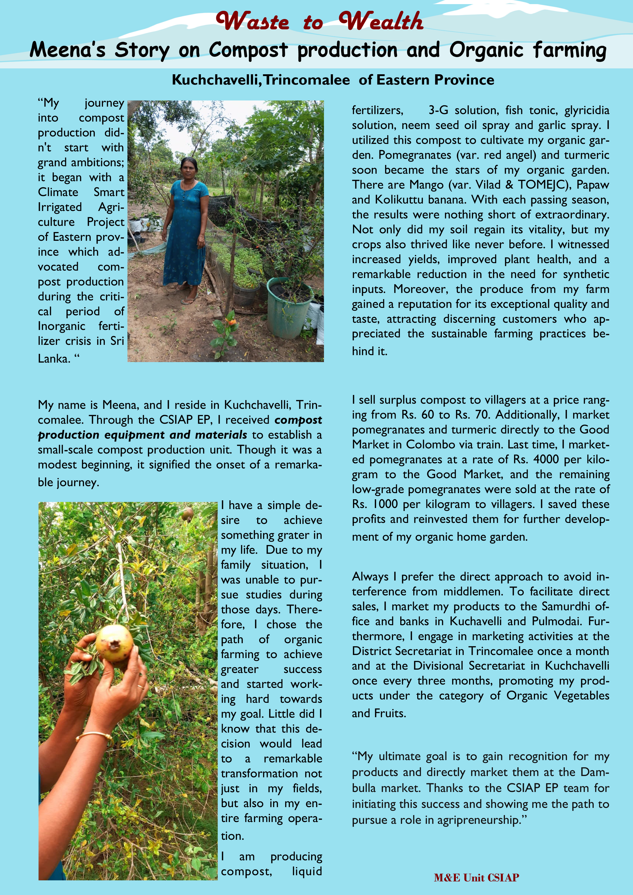 5 EP Meena_s Story - Compost - Waste to Wealth